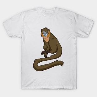 Kawaii Moustached guenon T-Shirt